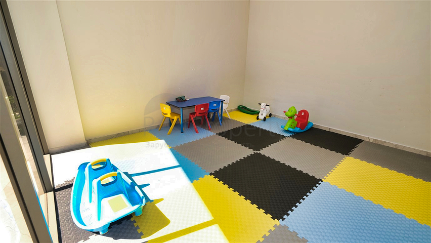 A 3+1 apartment in the Siteler Antalya neighborhood 