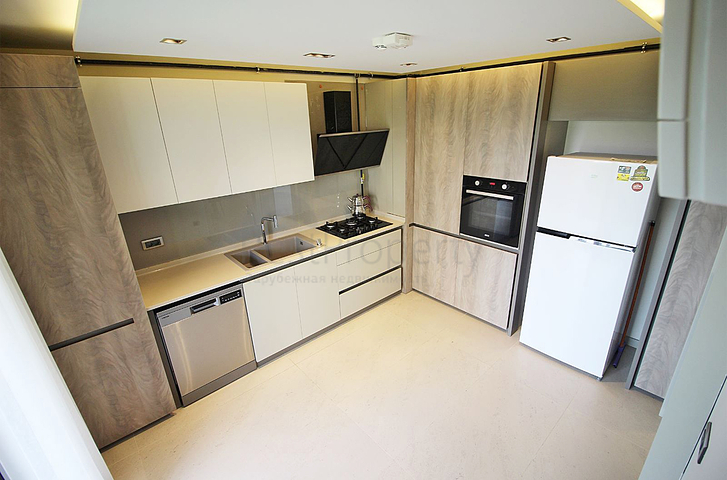 A 3+1 apartment in the Siteler Antalya neighborhood 