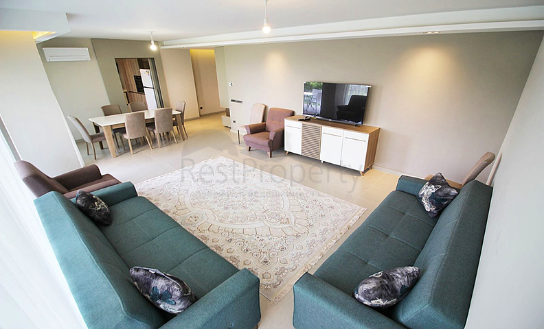 A 3+1 apartment in the Siteler Antalya neighborhood 