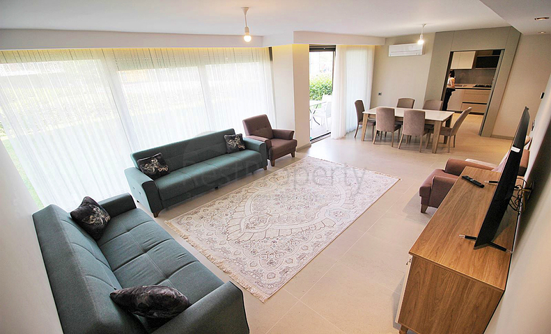 A 3+1 apartment in the Siteler Antalya neighborhood 