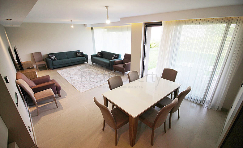 A 3+1 apartment in the Siteler Antalya neighborhood 