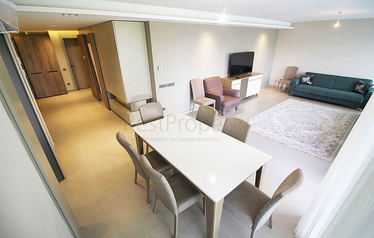 A 3+1 apartment in the Siteler Antalya neighborhood 