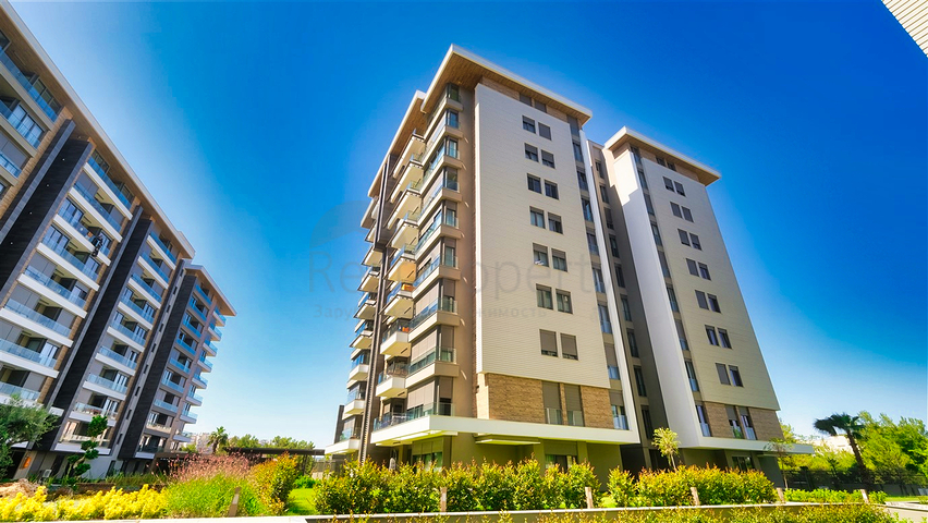 A 3+1 apartment in the Siteler Antalya neighborhood 