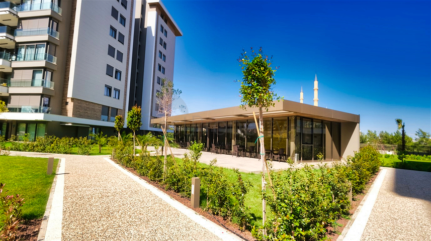 A 3+1 apartment in the Siteler Antalya neighborhood 