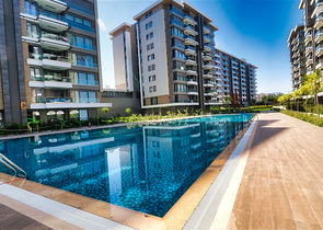 A 3+1 apartment in the Siteler Antalya neighborhood 