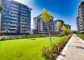 A 3+1 apartment in the Siteler Antalya neighborhood 