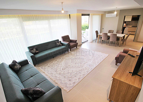 A 3+1 apartment in the Siteler Antalya neighborhood 