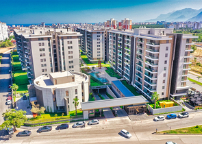 A 3+1 apartment in the Siteler Antalya neighborhood 