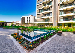 A 3+1 apartment in the Siteler Antalya neighborhood 