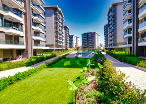 A 3+1 apartment in the Siteler Antalya neighborhood 