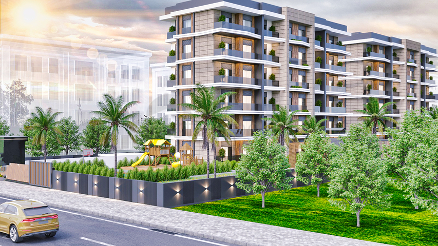 Investment project in Sarysu - Antalya microdistrict 
