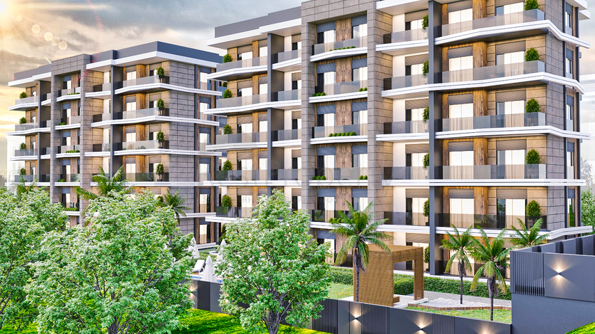 Investment project in Sarysu - Antalya microdistrict 