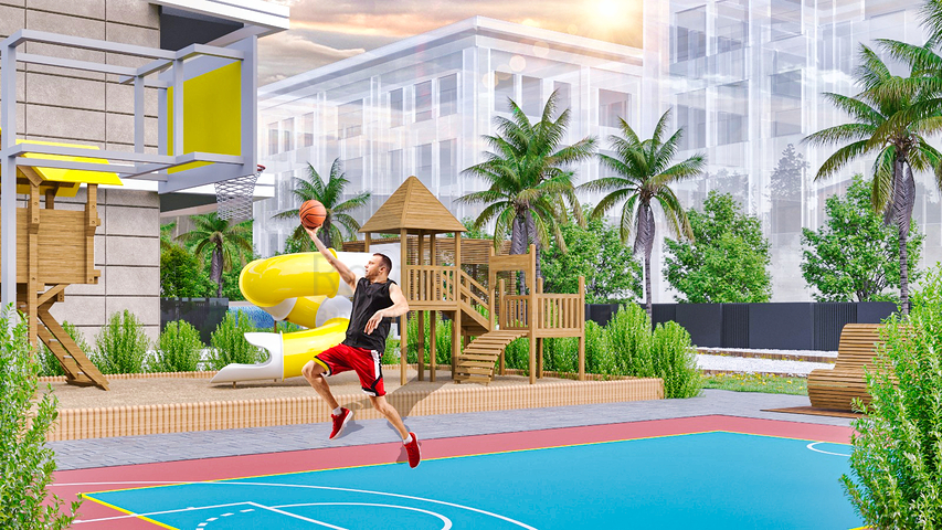 Investment project in Sarysu - Antalya microdistrict 