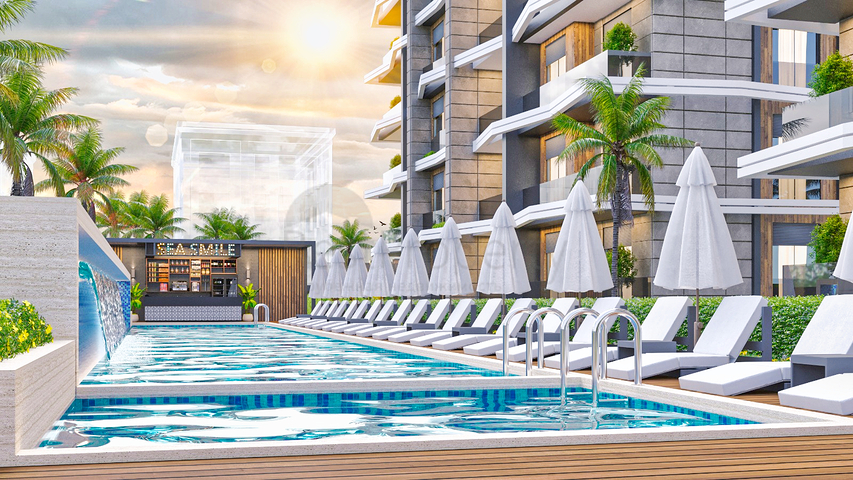 Investment project in Sarysu - Antalya microdistrict 