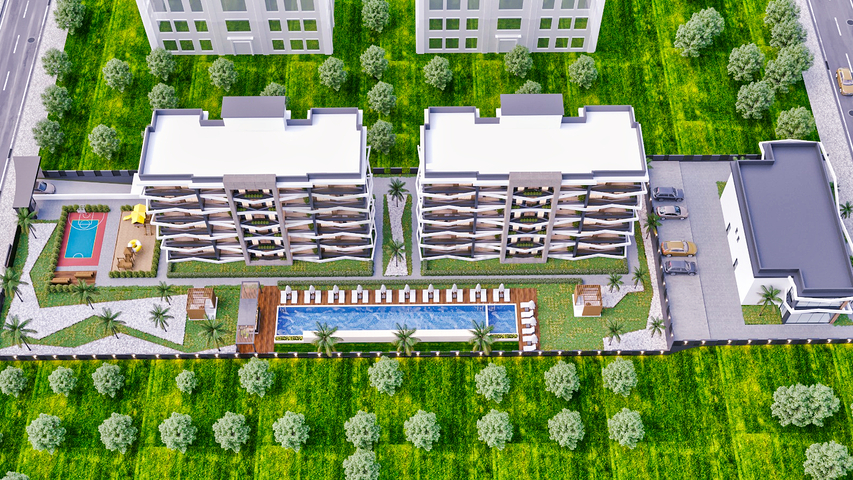 Investment project in Sarysu - Antalya microdistrict 