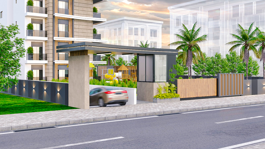 Investment project in Sarysu - Antalya microdistrict 