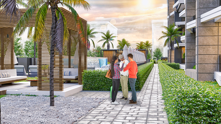 Investment project in Sarysu - Antalya microdistrict 