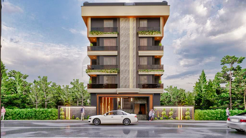 A 2+1 apartment in Altinkum - Antalya neighborhood 