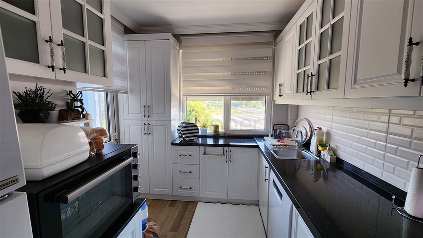 A 3+1 apartment in the Guzelbag - Antalya neighborhood 