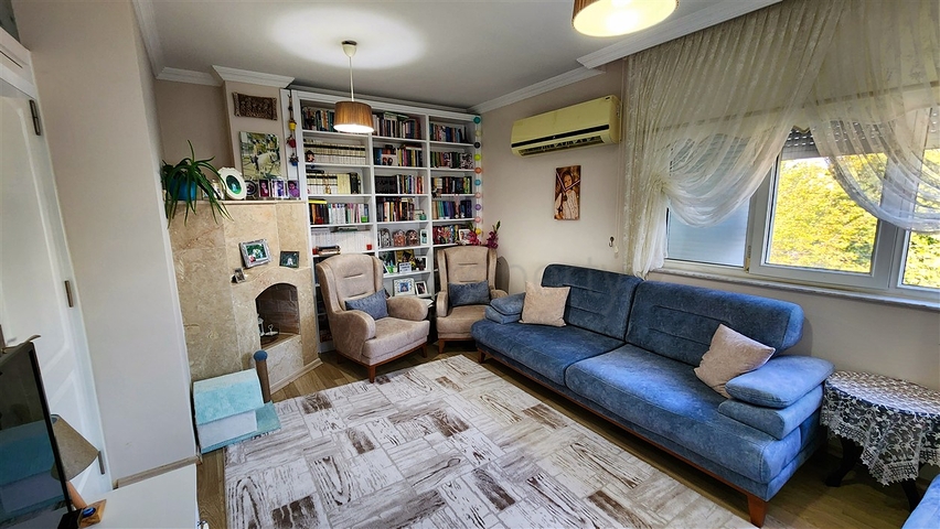 A 3+1 apartment in the Guzelbag - Antalya neighborhood 