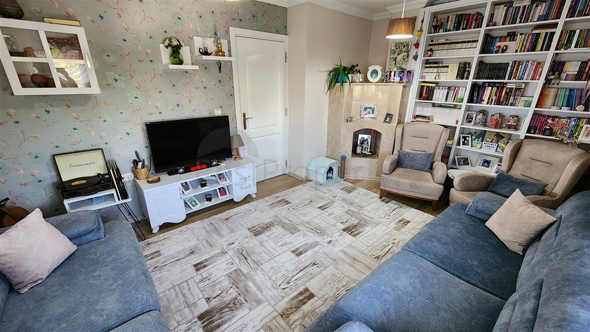 A 3+1 apartment in the Guzelbag - Antalya neighborhood 