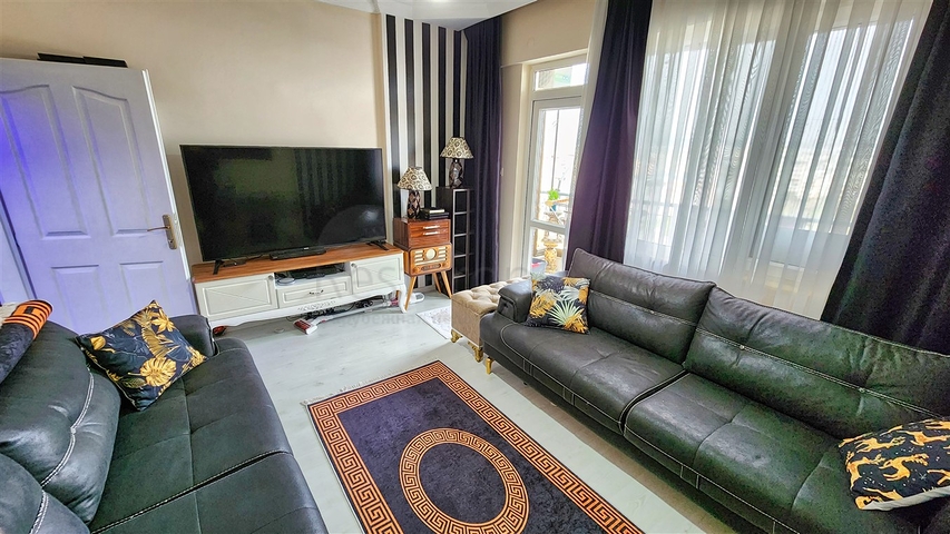 A 3+1 apartment in the Toroslar - Antalya neighborhood 