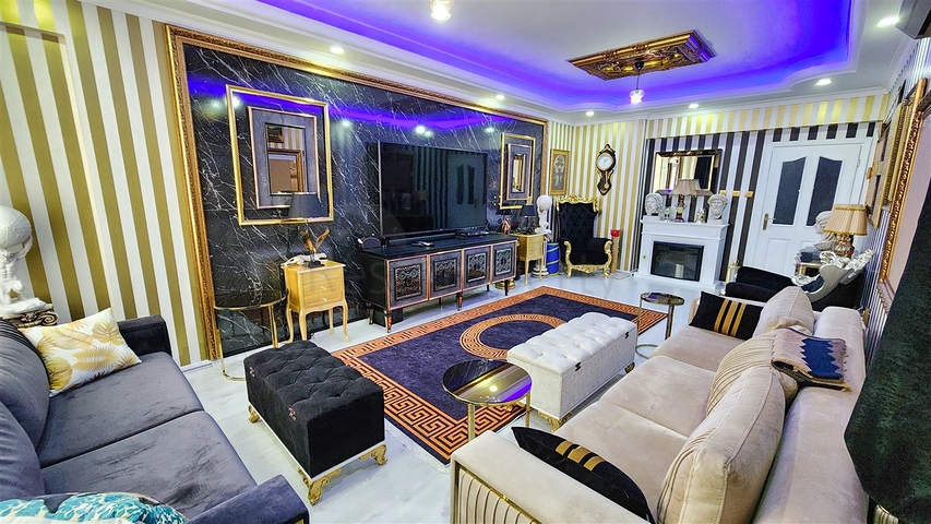 A 3+1 apartment in the Toroslar - Antalya neighborhood 