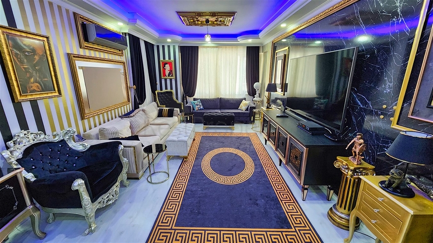 A 3+1 apartment in the Toroslar - Antalya neighborhood 