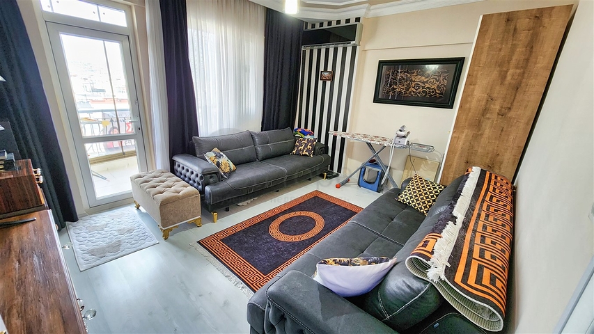 A 3+1 apartment in the Toroslar - Antalya neighborhood 