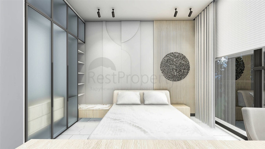 1+1 apartment in Altyntas - Antalya neighborhood 