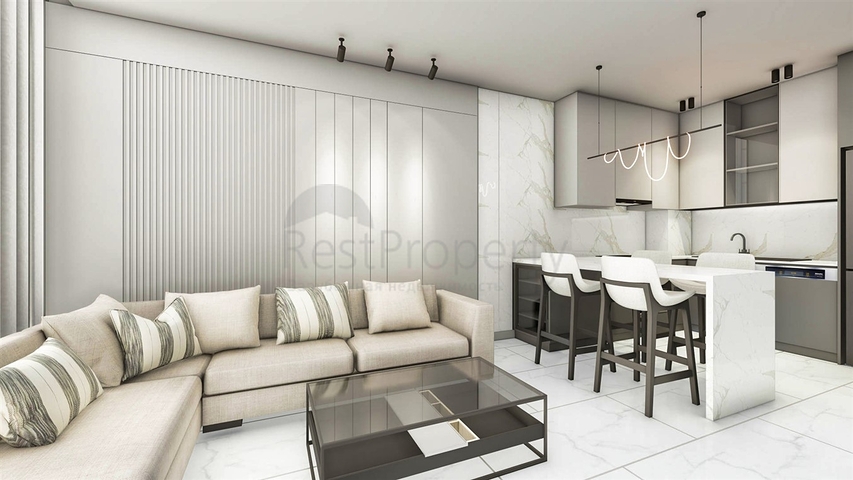 1+1 apartment in Altyntas - Antalya neighborhood 