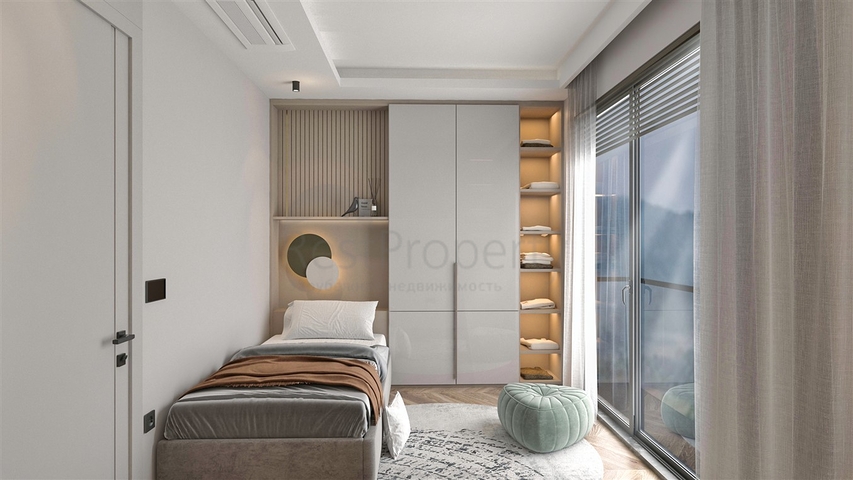 An investment project in the Guzeloba - Antalya microdistrict 