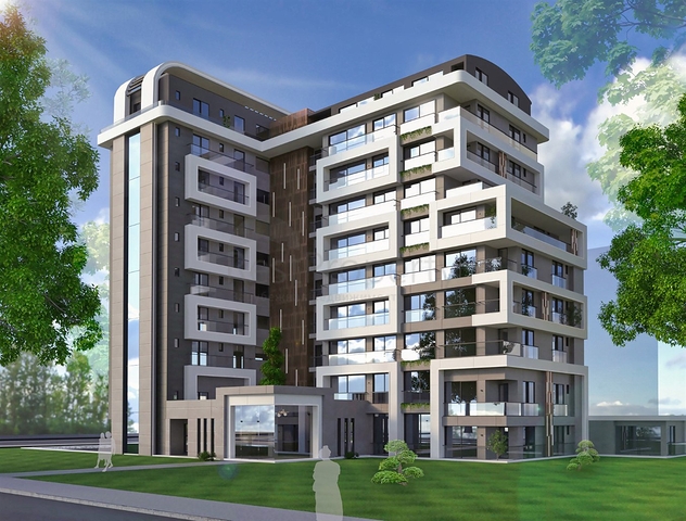 An investment project in the Guzeloba - Antalya microdistrict 
