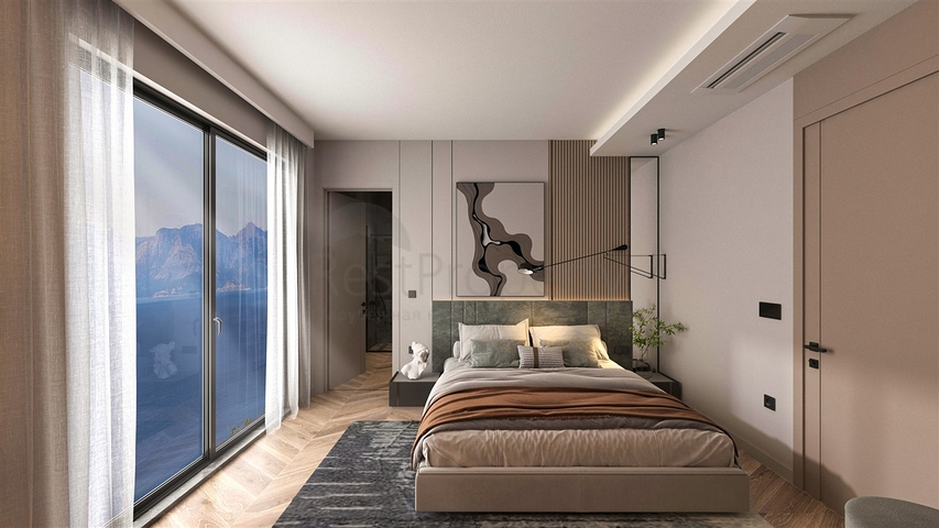 An investment project in the Guzeloba - Antalya microdistrict 