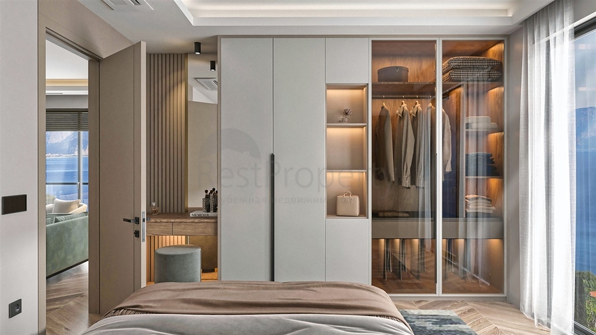 An investment project in the Guzeloba - Antalya microdistrict 