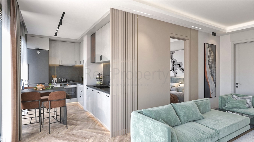 An investment project in the Guzeloba - Antalya microdistrict 