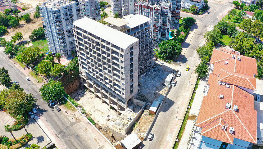 An investment project in the Guzeloba - Antalya microdistrict 