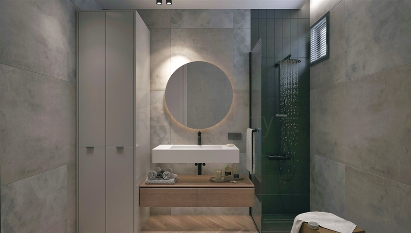 An investment project in the Guzeloba - Antalya microdistrict 