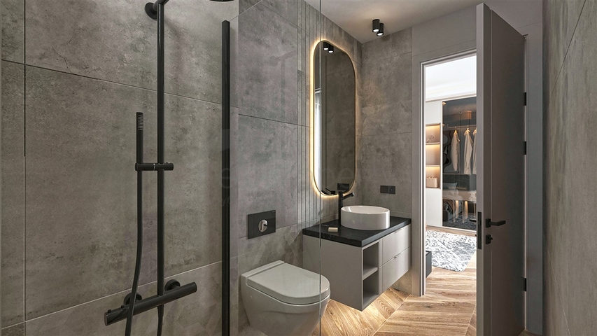 An investment project in the Guzeloba - Antalya microdistrict 