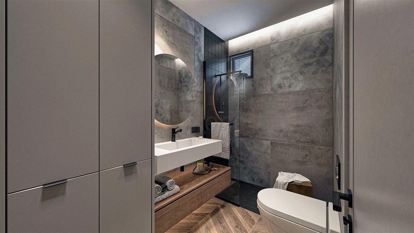 An investment project in the Guzeloba - Antalya microdistrict 