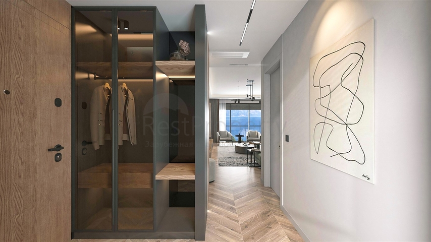 An investment project in the Guzeloba - Antalya microdistrict 