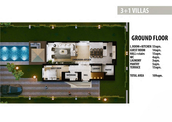 3+1 and 4+1 villas in Side Antalya area 3+1 and 4+1 villas in Side Antalya area