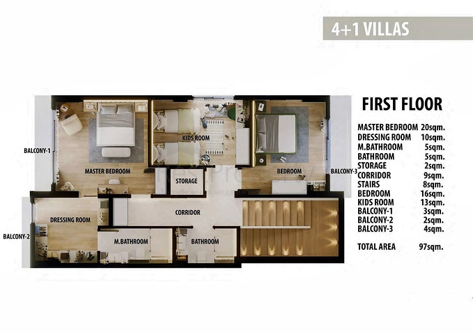 3+1 and 4+1 villas in Side Antalya area 3+1 and 4+1 villas in Side Antalya area