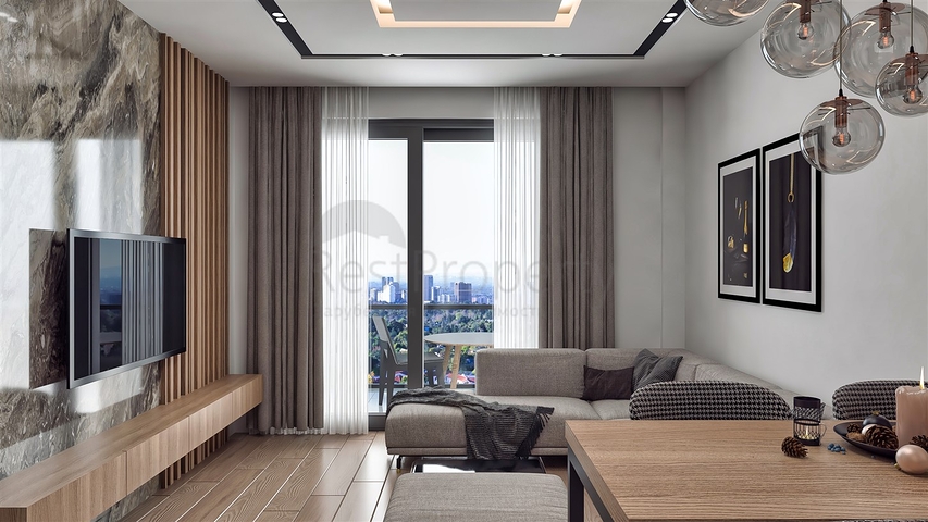 1+1 apartment in Altyntas - Antalya area 