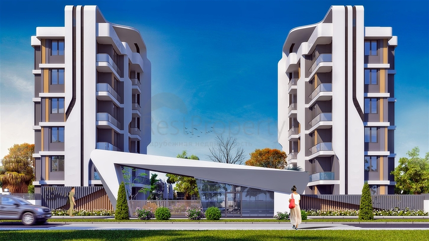 1+1 apartment in Altyntas - Antalya area 