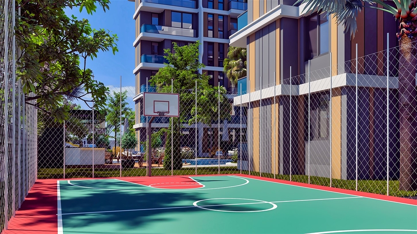 1+1 apartment in Altyntas - Antalya area 