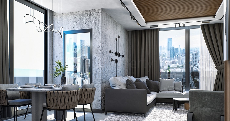 Investment project in Antalya city center 