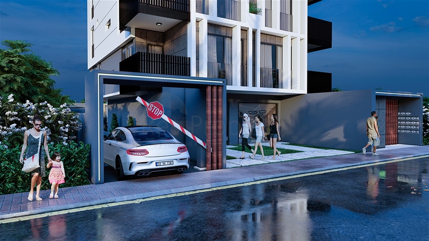 Investment project in Antalya city center 