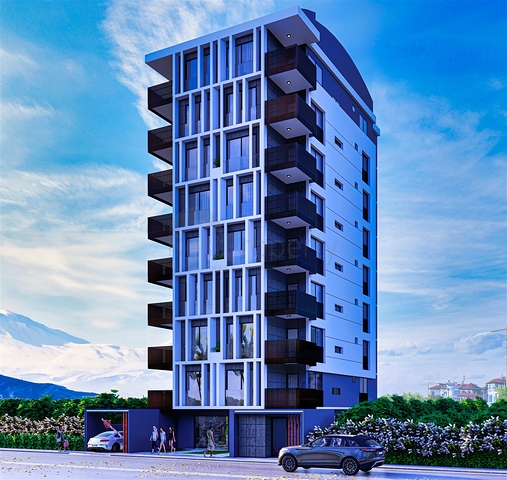 Investment project in Antalya city center 