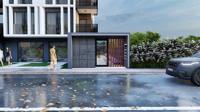 Investment project in Antalya city center 